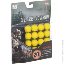 Боеприпасы Zecong Toys Набор мягких пуль шариков 20 шт. ZC06