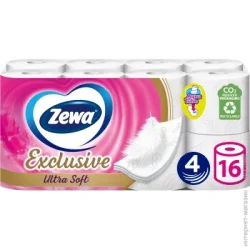 Туалетная бумага Zewa Exclusive четырехслойная 16 шт (7322541188812)