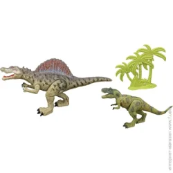 Фигурка с аксессуарами Zhongjie Toys Игровой набор Спинозавр и Тиранозавр Q9899-F40 B