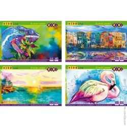 ZiBi Альбом для малювання 40 аркушів 100 г/м2 клеєний ZB.1460