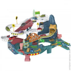 Трек Zipp Toys Ігровий набір Dino автотрек-серпантин електричний, 6 машинок, (5501A)
