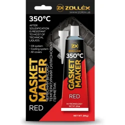 Металлогерметик Zollex Герметик RED Премиум красный 85 г