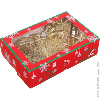 Ялинковий набір Комплект №102 6 шт./уп. Ялинковий набір Комплект №102 6 шт./уп.