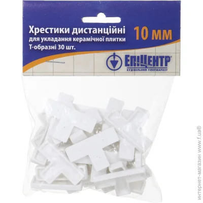 Крестики дистанционные 10 мм 30 шт./уп Крестики дистанционные 10 мм 30 шт./уп