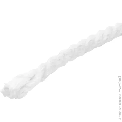 Канат поліпропіленовий 10 мм білий Канат поліпропіленовий 10 мм білий