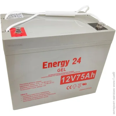    Energy 24 12V/75Ah GEL