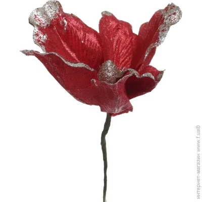 Квітка декоративна перламутрова магнолія 20 см в асортименті (EPI-EYF-D26115) Квітка декоративна перламутрова магнолія 20 см в асортименті (EPI-EYF-D26115)