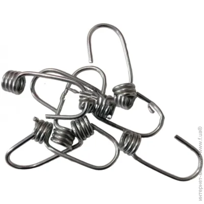 Крючок 2 мм цинк Крючок 2 мм цинк