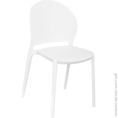 Стул Джос пластиковый / белый Стул Джос пластиковый / белый