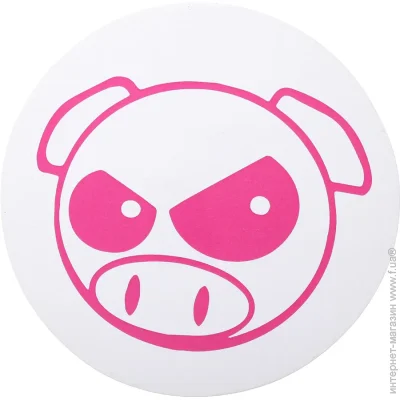 Наклейка Angry pig head Наклейка Angry pig head