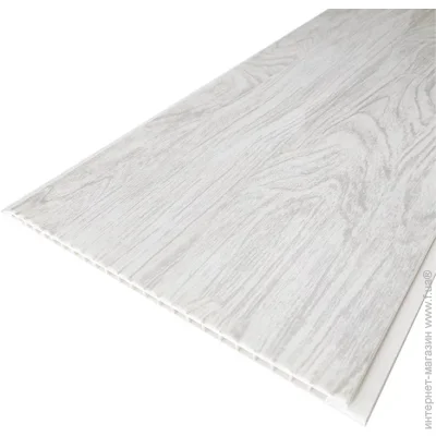 Панель ПВХ Brilliant® Дуб білий 250х3000х8мм Панель ПВХ Brilliant® Дуб білий 250х3000х8мм