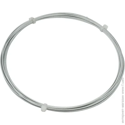 Трос оцинкованный D1 мм 5 пог.м. DIN3053 Трос оцинкованный D1 мм 5 пог.м. DIN3053