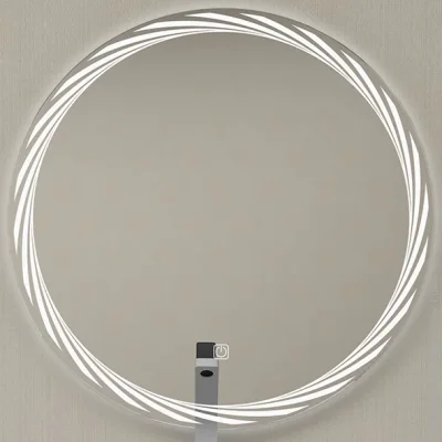 Зеркало со встроенной подсветкой d 700 мм (ЕЗ-01025) LED-І Зеркало со встроенной подсветкой d 700 мм (ЕЗ-01025) LED-І