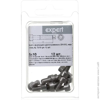   DIN912 5x10  12 .