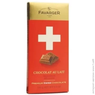   Favarger PREMIUM SWISS CHOCOLATE