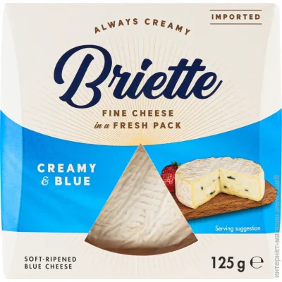   Kaserei BrietteCreamy&Blue60%125