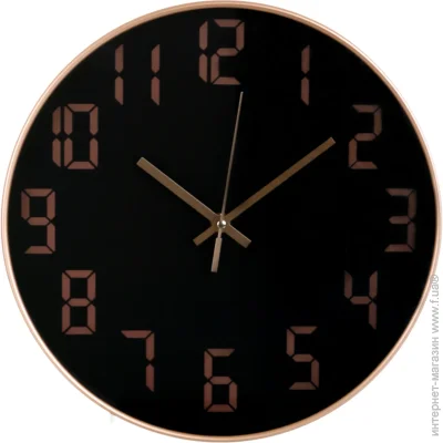 Годинник настінний класичні  Годинник настінний Laconic 30 см чорний із золотом — механізм кварцовий (електронний) — живлення батарейки Годинник настінний класичні  Годинник настінний Laconic 30 см чорний із золотом — механізм кварцовий (електронний) — живлення батарейки