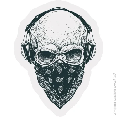   Music skull