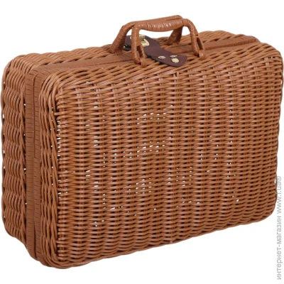 Сундук-чемодан декоративный Provence 35x24x12 см натуральный Сундук-чемодан декоративный Provence 35x24x12 см натуральный