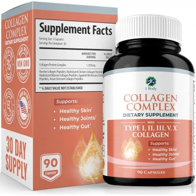 Специальная добавка 1 Body Коллагеновый комплекс Collagen Complex 60 капсул Специальная добавка 1 Body Коллагеновый комплекс Collagen Complex 60 капсул
