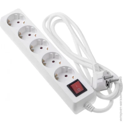 Գ- 2E   2 5XSchuko  , 3G*1.5, 1.5, white (2E-U05ESM1.5)