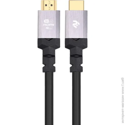  2E HDMI 2.1 AM/AM 48Gbps Ultra High Speed 3  Black (2EW-1143-3M)