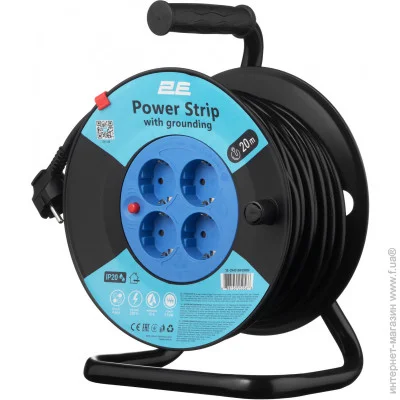 2E   2E 4XSchuko  , 20, 3G*1.5, 20, black (2E-CR4315IP20M20)