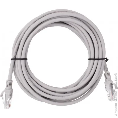 - 2E  5e, UTP, 3, 26AWG, RJ45, 7/0.16, Cu, LSZH,  (2E-PC5ECU-3LSZH-GRY)