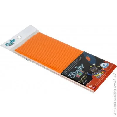 Стержень 3Doodler Набір стержнів для 3D-ручки помаранчевий 3DS-ECO06-ORANGE-24 Стержень 3Doodler Набір стержнів для 3D-ручки помаранчевий 3DS-ECO06-ORANGE-24