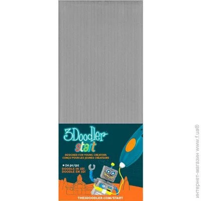  3Doodler Start , 24. (3DS-ECO08-GREY-24)