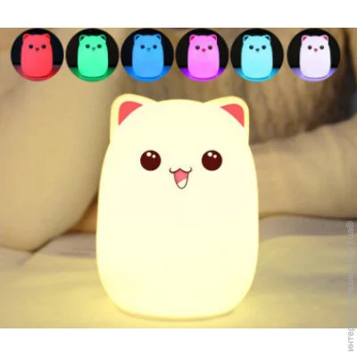 3M Детский светодиодный ночник LED с датчиком освещения выбор цвета освещения (3055) 3M Детский светодиодный ночник LED с датчиком освещения выбор цвета освещения (3055)