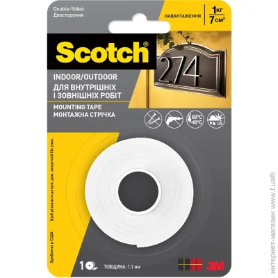   3M    Scotch-Mount   12   2   1,1 