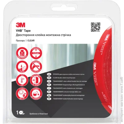   3M    VHB Clear  19   2   0,5 