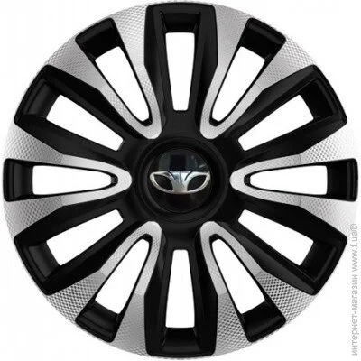   4 Racing Avalon Carbon Silver-Black R15 4  (  Daewoo) (avalon-carbon-s-bl-r15-daewoo)