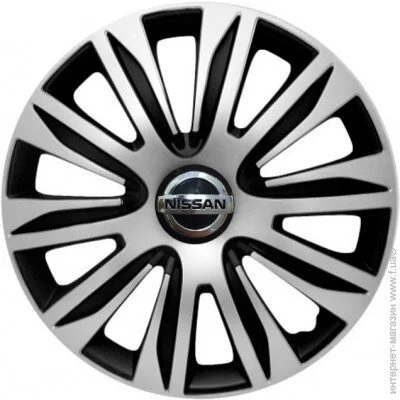   4 Racing Nardo Silver-Black R14 4 . (  Nissan) (nardo-silver-bl-r14-nissan)