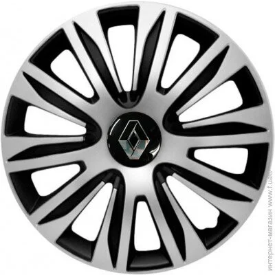   4 Racing Nardo Silver-Black R14 4 . (  Renault) (nardo-silver-bl-r14-renault)