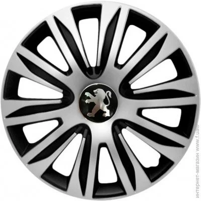   4 Racing Nardo Silver-Black R16 4 . (  Peugeot) (nardo-silver-bl-r16-peugeot)