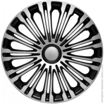   4 Racing Volante Silver-Black R17 4 . (volante silver&black17)