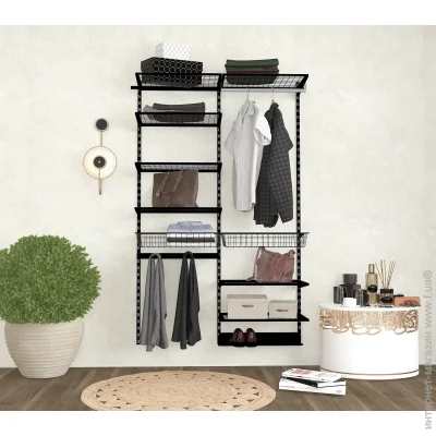 Кольчуга Гардеробная система Black Edition 1200-20-060 черный Кольчуга Гардеробная система Black Edition 1200-20-060 черный