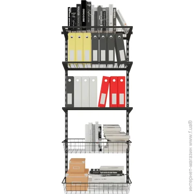 Кольчуга Гардеробна система Black Edition 600-20-062 чорний Кольчуга Гардеробна система Black Edition 600-20-062 чорний