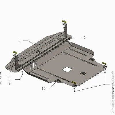    ,     Hyundai Santa Fe III & # 039; 12-18 (V-2,4) (ZiPoFlex-) [2.0520.00]