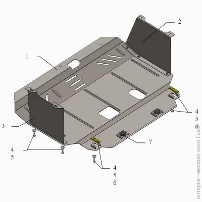    ,      Kia C & # 039; eed II & # 039; 12-18 () (ZiPoFlex-) [2.0436.00]