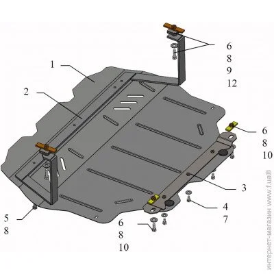   ,     Seat Altea & # 039; 05-15 (ZiPoFlex-) [2.0231.00]