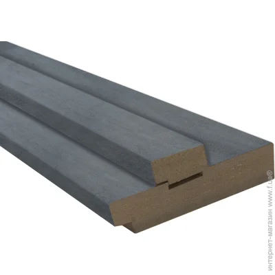 Омис Дверная коробка под добор 2070х80 мм цемент темный Омис Дверная коробка под добор 2070х80 мм цемент темный