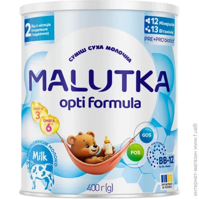     Malutka Opti Formula -2  6  400 
