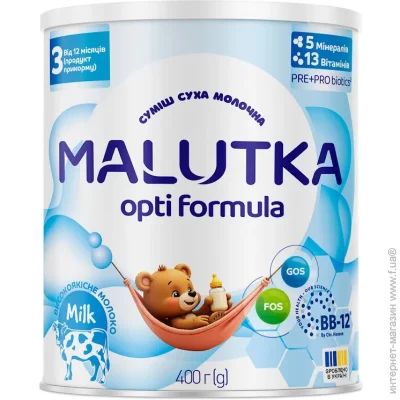     Malutka Opti Formula -3  12  400 