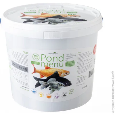   Pond Menu      10 