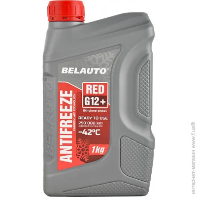   BELAUTO ANTIFREEZEE G12+ RED 1Kg (AF1510) 1 