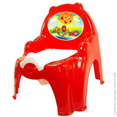 Классический горшок Технок Детский горшок с красной крышкой, 117693 (3244) Классический горшок Технок Детский горшок с красной крышкой, 117693 (3244)