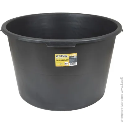 Таз Господар пластиковий будівельний 90 л круглий (92-3190) Таз Господар пластиковий будівельний 90 л круглий (92-3190)